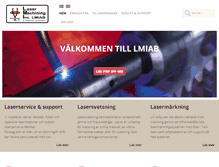 Tablet Screenshot of lmiab.se